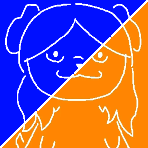 The bluenorange dani